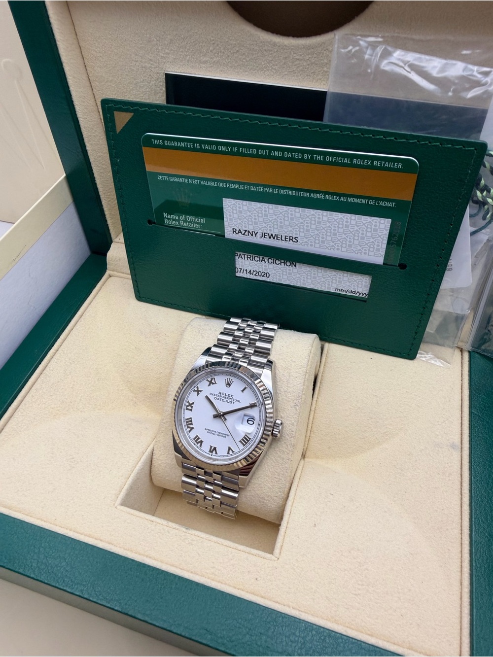 2020 Rolex Datejust 126234